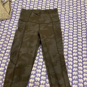 Lulu lemon camo leggings